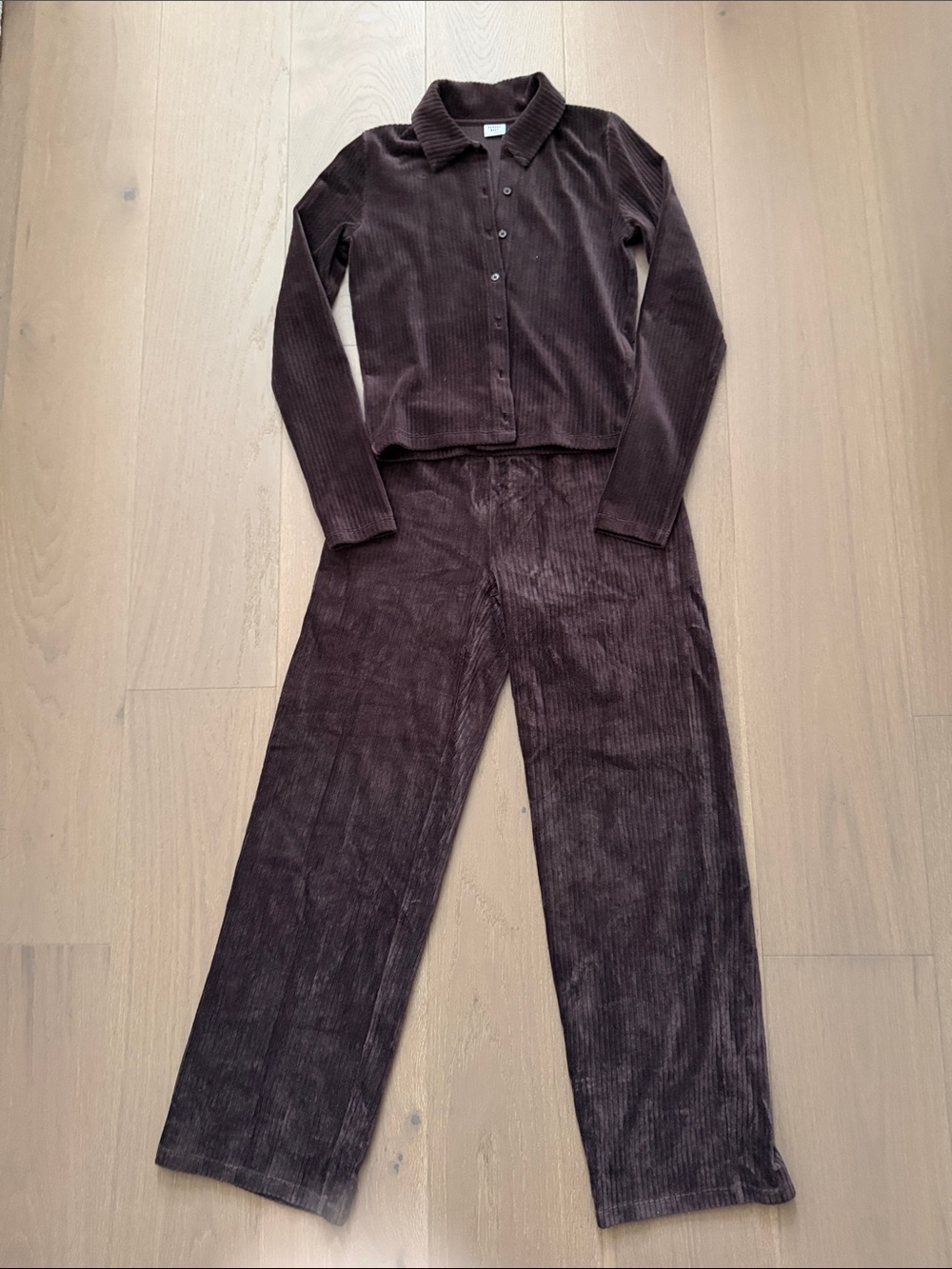 Sunday Best Brown Two-Piece Set